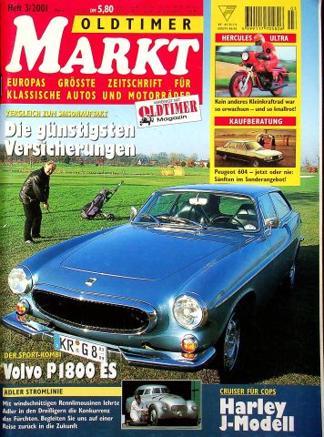 Deckblatt Oldtimer Markt (03/2001)